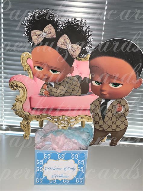 gucci boss baby decorations